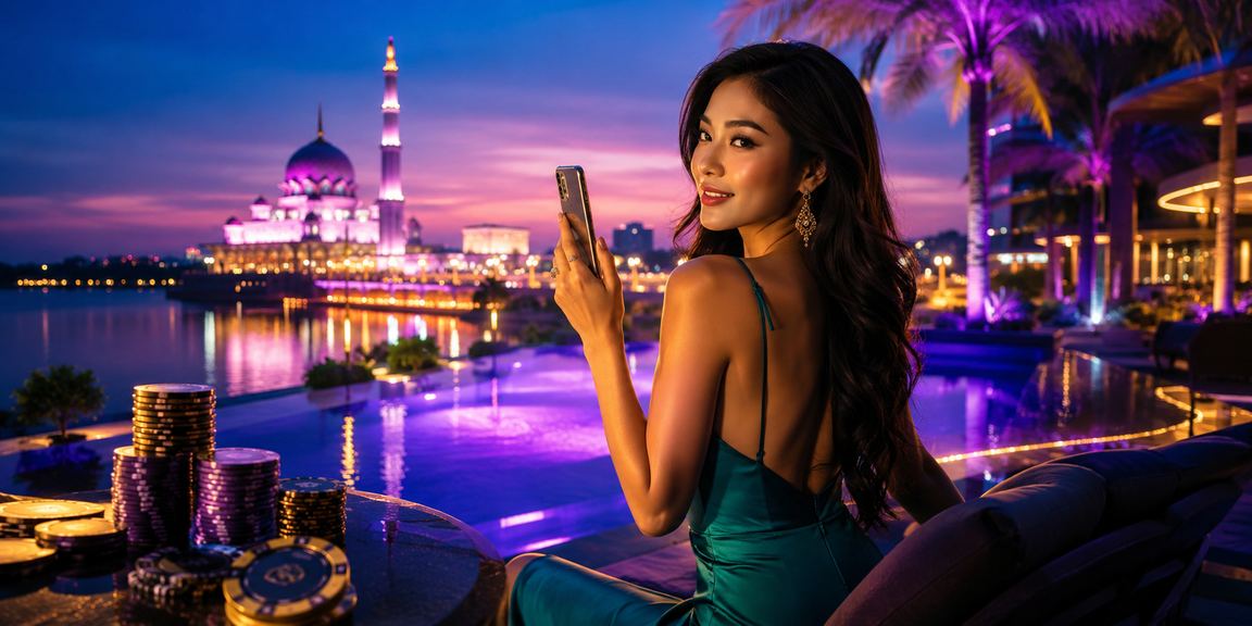 Malaysian user accessing the 311 mobile casino in Putrajaya on a smartphone
